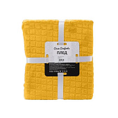 Плед микрофибра Aspen 200х220см крокодил желтый