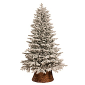 Елка искусственная "Уральская заснеженная" 1,8 м (литая)