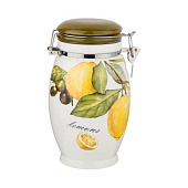 Банка 1100мл Agness Лемон Три керамика