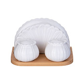 Набор для специй 3 предмета Lefard Native на подставке