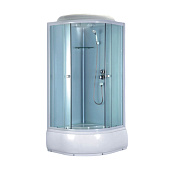 Душевая кабина 900х900х2100мм высокий поддон YJ-5014