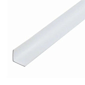 Угол ПВХ 30х30мм 2,7м белый 001 Идеал