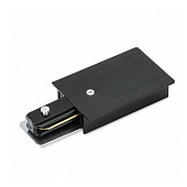 Коннектор для однофазного шинопровода L-образный LEEK черный (100)