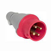 Вилка переносная  014 3Р+РЕ 16А 380В IP44 EKF