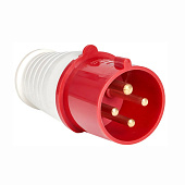 Вилка переносная 024 3Р+РЕ 32А 380В IP44 EKF