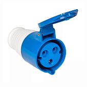 Розетка переносная 213 2Р+РЕ 16А 220В IP44 EKF