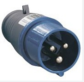 Розетка кабельная 16А 220В 2P+PЕ ССИ-213 IP44 IEK PSR21-016-3