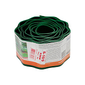 Лента бордюрная 0,1х9м гофра (хаки)