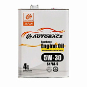 Масло моторное 5W-30 4л синтетика Autobacs бензин