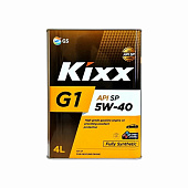 Масло моторное 5W-40 4л синтетика Kixx G1 AP/SP бензин