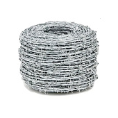 Колючая проволока D2.0-2.8 мм (бухта 400 м)