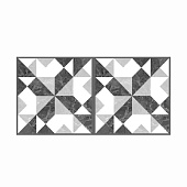 Плитка ПВХ самоклеящаяся 600х300х2 мм Флос YY-1011