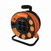 Удлинитель силовой УКз16-004 TDM IP44 4 места 50м ПВС 3х1,5