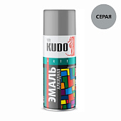 Эмаль универсальная серая 520мл  Kudo KU-1018