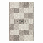 Ковер Mono 01 Grey 1x2 прямой