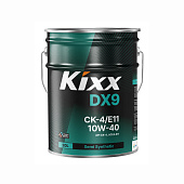 Масло моторное 10W-40 20л полусинтетика Kixx DX9 CK-4/E11 дизель