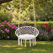 Кресло-гамак подвесное бежевый JHH023