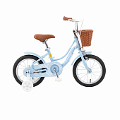 Велосипед 14" Colorful Era детский, голубой, с корзиной, нагр. до 50 кг, рама  8.5"