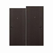 Дверь металлическая 5см мет/мет Штамп антик 860x2050 L
