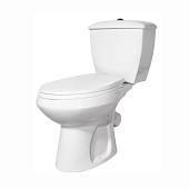 Унитаз-компакт Элисса белый Декор cтандарт