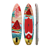 Сапборд (SUP-доска) Skatinger Watermelon с веслом 335х84х15см