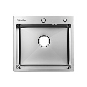 Кухонная мойка Orinza 550х505мм satin из нержавеющей стали