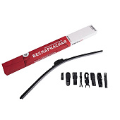 Щетка стеклоочистителя бескаркасная Metaco 350мм 1шт