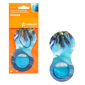 Ароматизатор подвесной мембранный Восьмерка океан Airline AFD01OC