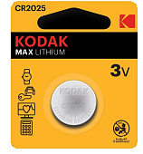 Батарейка литиевая CR2025 1шт Kodak