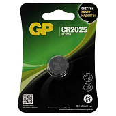 Батарейка литиевая CR2025 1шт GP Lithium