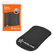 Коврик липучка чёрный 92х145мм Airline