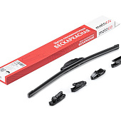 Щетка стеклоочистителя бескаркасная универсальная Metaco 450мм 1шт