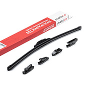 Щетка стеклоочистителя бескаркасная универсальная Metaco 475мм 1шт