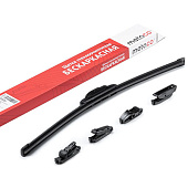 Щетка стеклоочистителя бескаркасная универсальная Metaco 500мм 1шт