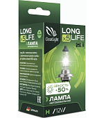 Лампа галогеновая HB3 12V-65W LongLife Clearlight