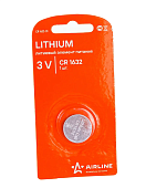 Батарейка литиевая CR1632 1шт Airline