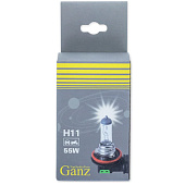 Лампа галогенная 12V H11 55W PGJ19-2 Ganz 1шт