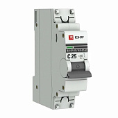 Выключатель автоматический 1P 25А (D) 4,5kA ВА 47-63 EKF