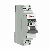 Выключатель автоматический 1P 40А (C) 4,5kA ВА 47-63 EKF