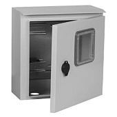 Щит учетный металлический ЩУ 1/1-0  У1 IP66 310x300x150мм IEK