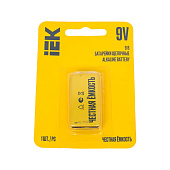 Элемент питания 6LR61 крона 9V алкалиновый 1шт Generica IEK