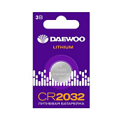 Элемент питания литиевый CR2032 3В 2021 BL-5 1шт Daewoo