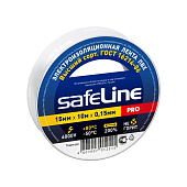 Изолента ПВХ 15мм 10м белая Safeline