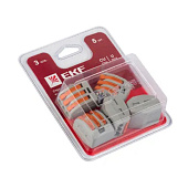 Клемма СМК 222-413 5шт EKF