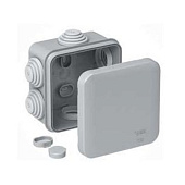 Коробка разветвительная о/у серый IP55 100х100х50 Systeme Electric