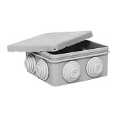 Коробка распределительная для прямого монтажа КМР-030-031 с крышкой наружная (85х85х40) 8 мембранных вводов