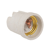 Патрон Е27 керамический подвесной Пкр27-04-К43 IEK