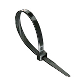 Хомут нейлоновый черн КСС 4х200 100шт Fortisflex