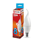 Лампа светодиодная LED-Свеча на ветру-VC 8Вт 4000К E14 In home