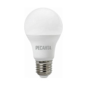 Лампа светодиодная 11W 230В 6K E27 (груша) Ресанта